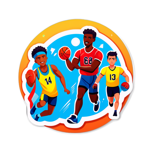 運動會貼紙
