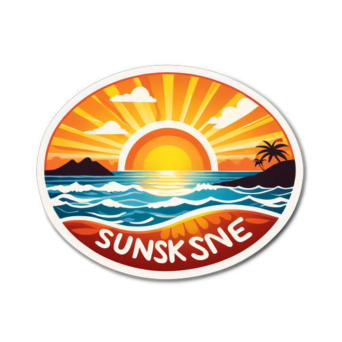 Soak in the Sunset: Experience Bliss with 'Sake and Sunshine' on a Picturesque Beach