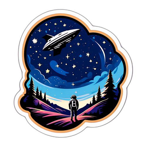 Αυτοκόλλητο με τα επιβλητικά αστέρια