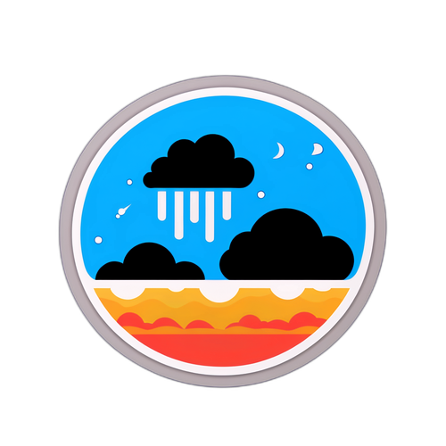 สติ๊กเกอร์ระดับฝุ่นประจำวันนี้