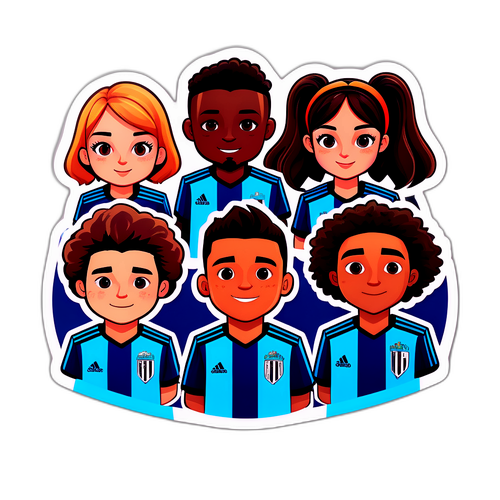 레알 소시에다드 경기 관람 캐릭터 스티커