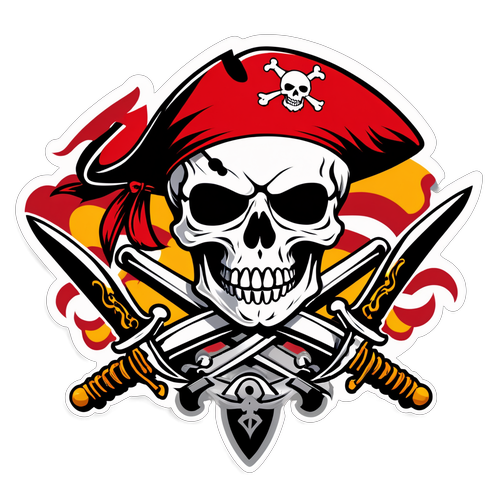 Unleash the Power: 'Unstoppable Force' in Buccaneers' Bold Skull & Swords Design!