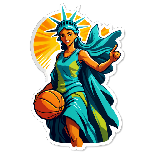 Palaro ng Liberty vs Sun: Sticker ni Lady Liberty