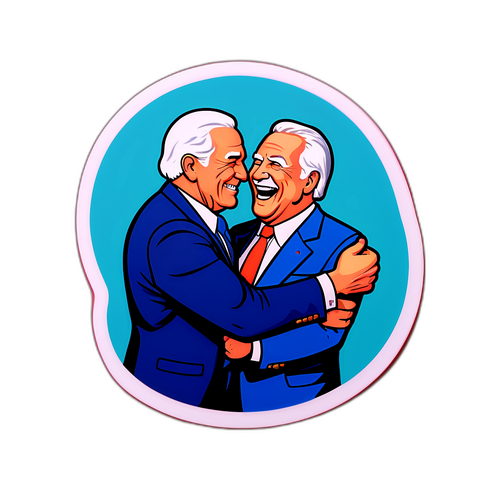 행크와 베스트러의 아이코닉한 순간 스티커