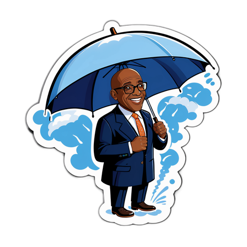 Weather Forecast Humor Sticker