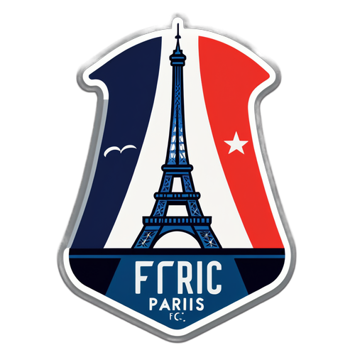 Paris FC Logolu Sticker