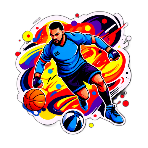 Arte Abstrata do Esporte