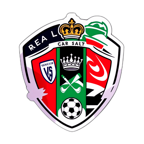 Real Salt Lake vs Vancouver Sticker Design