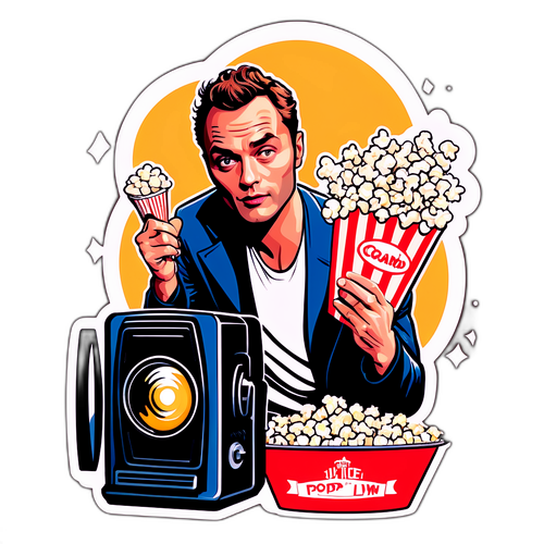 Sticker Retro di Jude Law