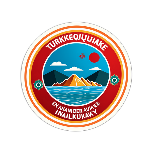 Αυτοκόλλητο για τον σεισμό στην Τουρκία