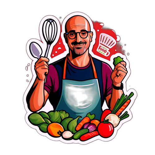 Stanley Tucci s kuchyňským náčiním