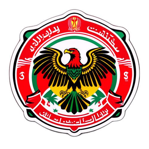 Sticker de los aficionados del Al Ahly SC