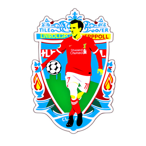 리버풀 전설 선수 기념 스티커 디자인