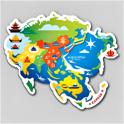 Explorarea Exotica: Harta Magicală a Călătoriei Tale în Asia!