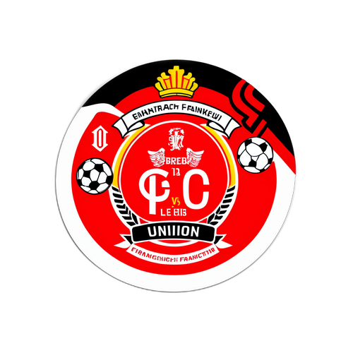 Sticker dedicat meciului Union Berlin vs Eintracht Frankfurt