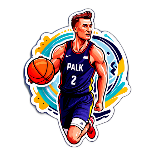 László Palik sportos sticker