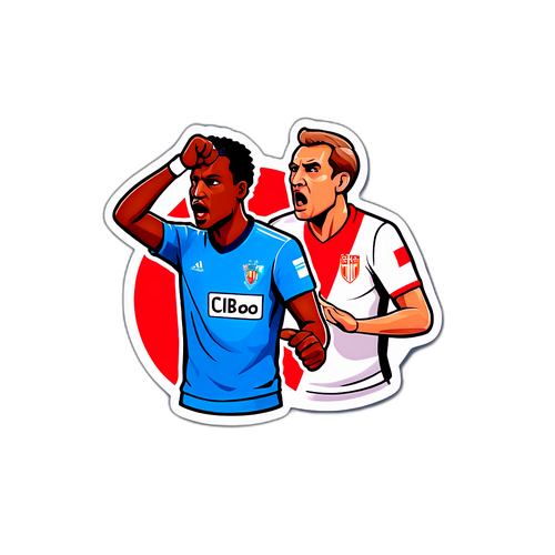 A Marseille–Monaco meccs pillanata