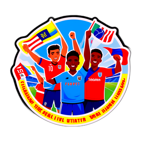 Stiker Kemeriahan Hari Pertandingan