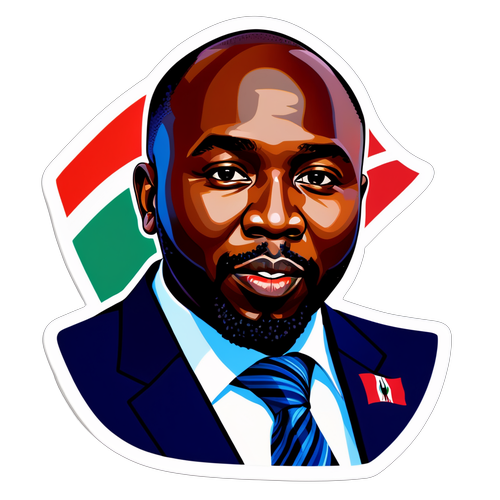 Usipoteze Fursa! Sticker ya Kipchumba Murkomen Iliyovaa Ujasiri na Maono ya Uongozi wa Kisasa!