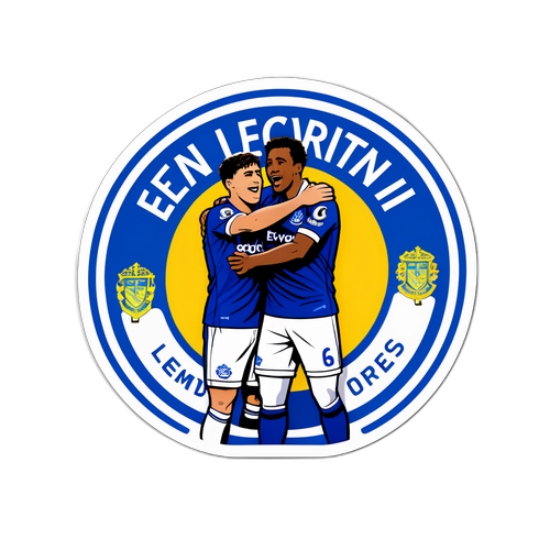 Емоційний момент гри Евертон проти Лідс