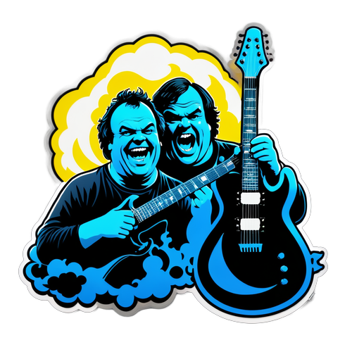 Rocka Ut Med Tenacious D! Upptäck Klistermärket Som Fångar Den UtoligaEnergin!