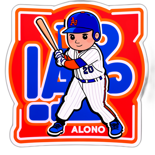 Pete Alonso Fan Sticker