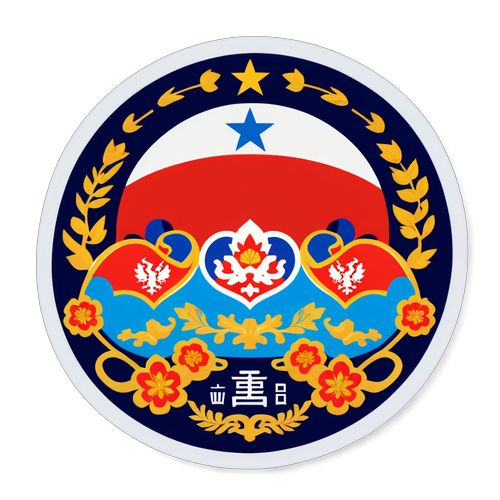 中俄友谊徽章