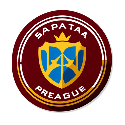 Shocking Tribute! Sparta Prague's Vintage Football Sticker Will Leave You Speechless!