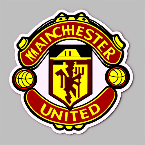 Manchester Uniteds Episk Emblem: Opplev Fargene som Revolusjonerer Fotballverdenen!