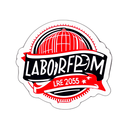 Diseño inspirador con la frase 'Reforma Laboral 2025'