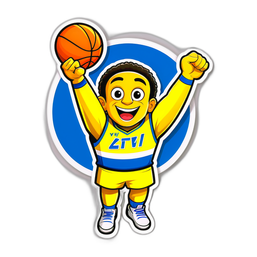 מדבקת אגדת הכדורסל של מכבי תל אביב