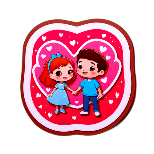 Adesivo di Amore e Amicizia