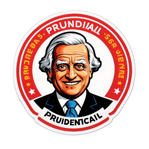 プルデンシャルのスキャンダルを嘲笑するコミカルな風刺ステッカー