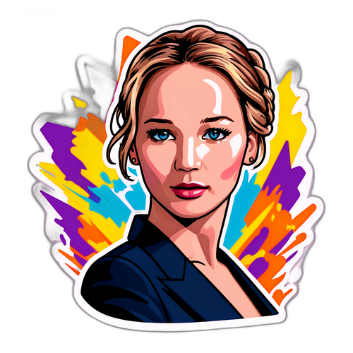 Jennifer Lawrence i actionfylld scen