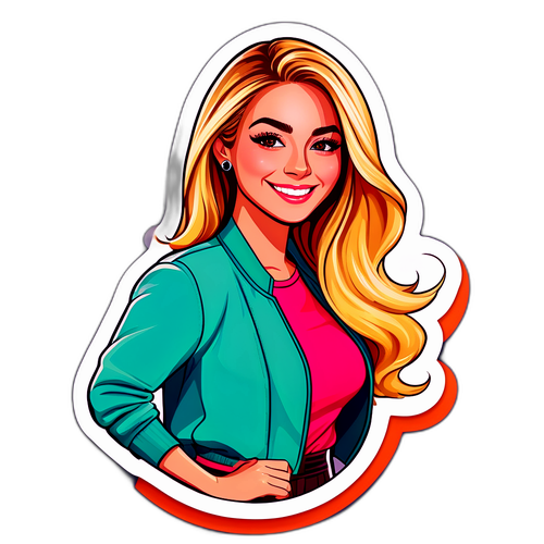 Adesivo Vivace di Diletta Leotta