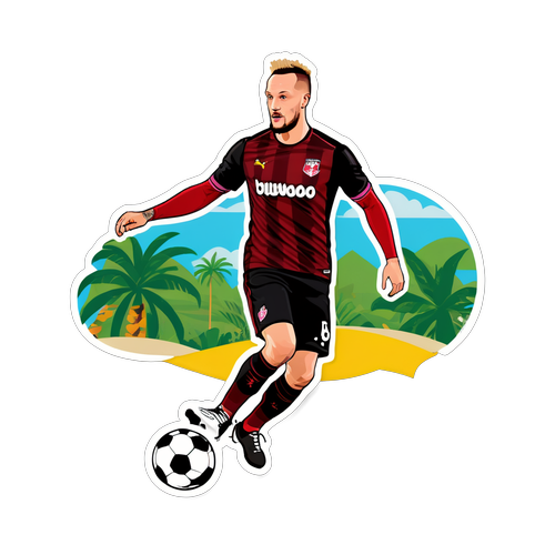 Marko Arnautovic in Aktion