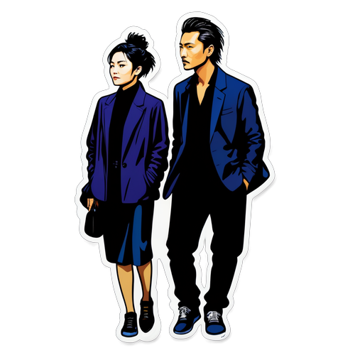 潮流街头相遇