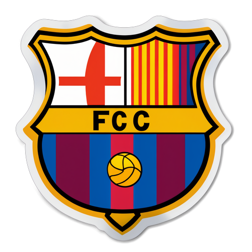 Kibandiko cha Barcelona FC