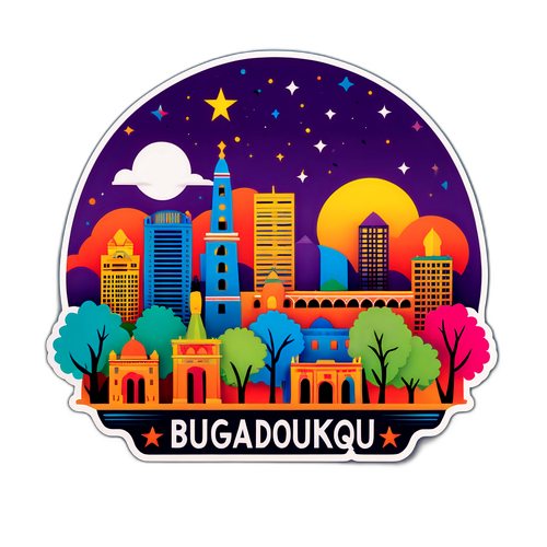 Mandhari ya Jiji la Ouagadougou