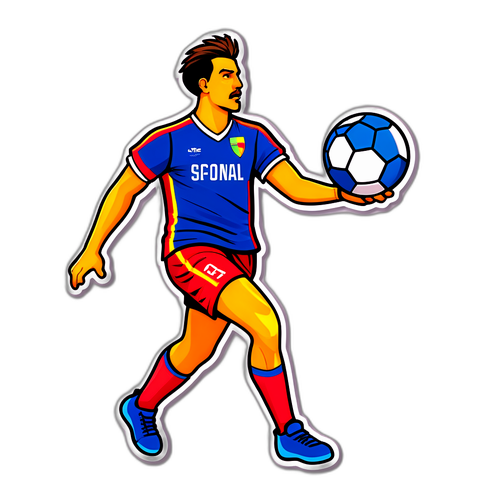 Scaglione Handbold Klistermærke