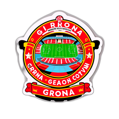 Стікери для фанатів Жирони