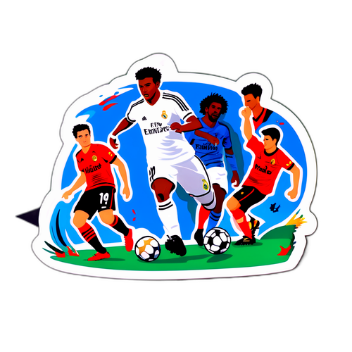 Real Madrid mot Mallorca Sticker