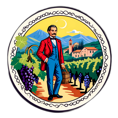 Giovanni Leoni i en traditionell italiensk miljö