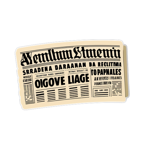 Λογότυπο για τίτλους εφημερίδων σε vintage στυλ