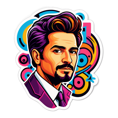 Sticker Modern Jorge Cestero