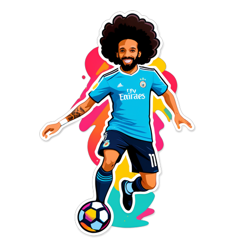 Marcelo'nun Büyüleyici Dansı: Futbol Sahasında Renk Patırtısı!