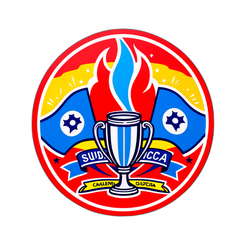 Sticker de la Copa Sudamericana