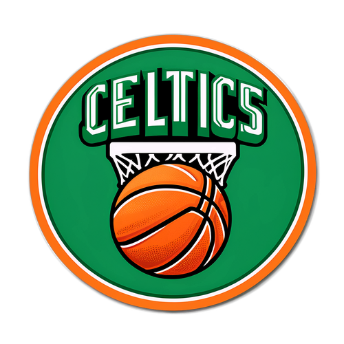 Sticker inspirado en el juego entre Celtics y Magic