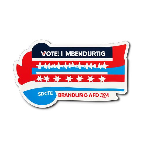 Wahlen 2024: Die ultimativen Sticker für die Brandenburg-Wahl – Stimmen Sie mit Stil! Aktion! Zeichen setzen!