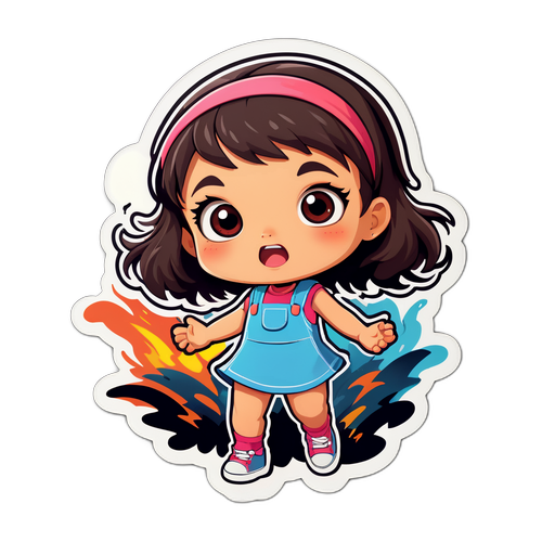 น้องสาวแห่งหายนะในฉากที่น่าตื่นเต้น